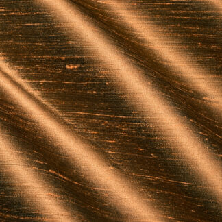 Faux Silk Dupioni – Bronze F-7032 Folded Swatch