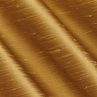 Faux Silk Dupioni – Gold F-7025 Folded Swatch
