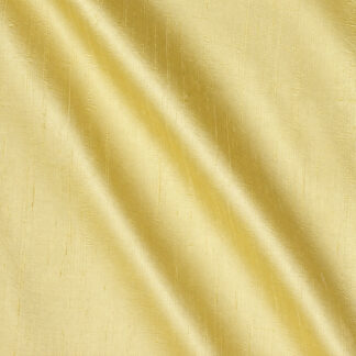 Faux Silk Dupioni – Lemon F-7017 Folded Swatch
