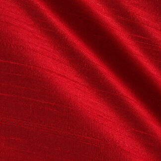 Faux Silk Dupioni – Lipstick F-7053 Folded Swatch
