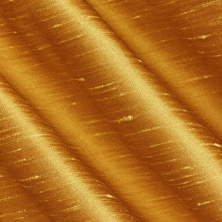 Faux Silk Dupioni – Saffron F-7019 Folded Swatch