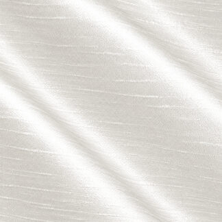 Faux Silk Dupioni – White F-7000-A Folded Swatch