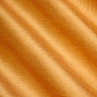 Faux Silk Dupioni - Burnt Orange