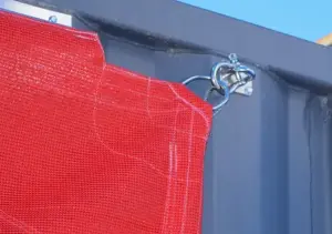 Direct Connect Attachment at Corner with Keder