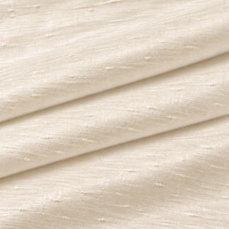 Cream handloom silk Dupioni fabric PF-SD00