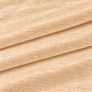 Peach handloom silk Dupioni fabric PF-SD00