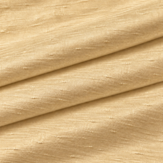 Almond handloom silk Dupioni fabric PF-SD00