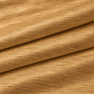 Gold Leaf handloom silk Dupioni fabric PF-SD00