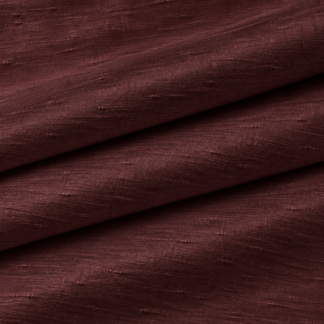 Maroon handloom silk Dupioni fabric PF-SD00