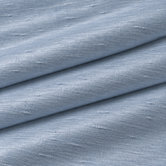 French Blue handloom silk Dupioni fabric PF-SD00