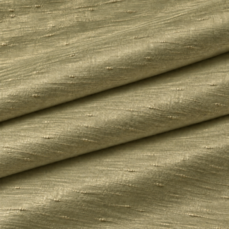Greenstone handloom silk Dupioni fabric PF-SD00
