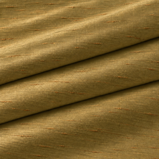 Avocado handloom silk Dupioni fabric PF-SD00