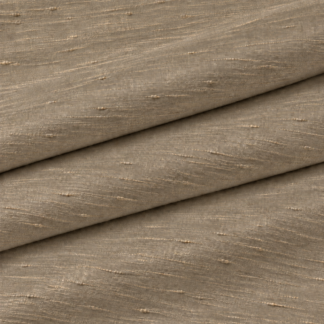 Coffee handloom silk Dupioni fabric PF-SD00