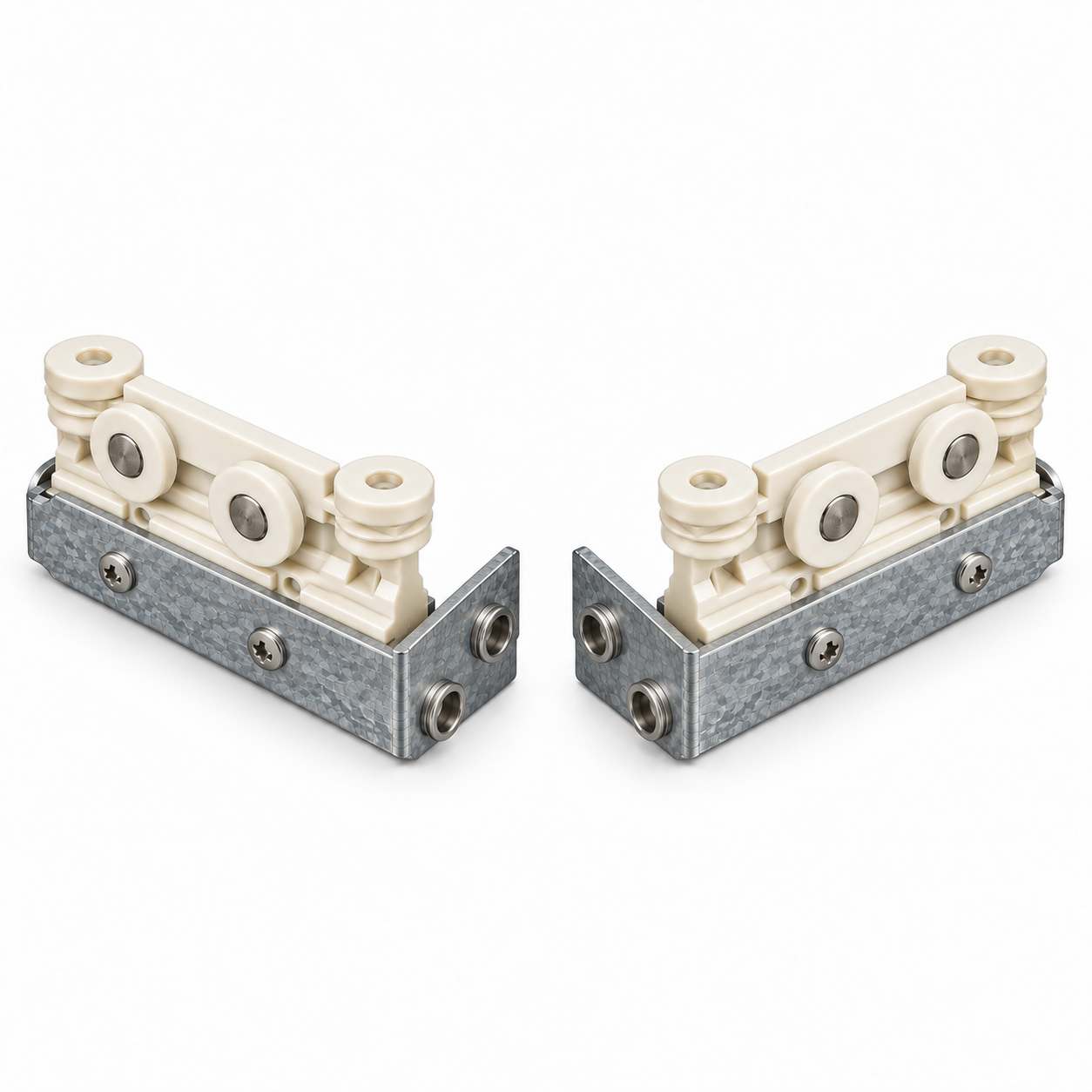 CS Recess center-opening Ripplefold master pair