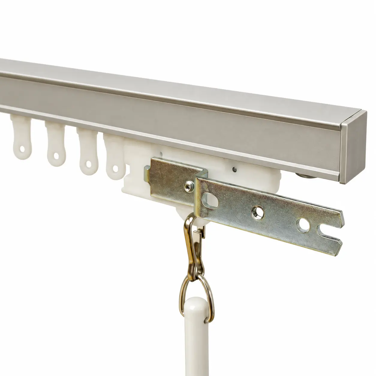 White CS baton connected to a master carrier