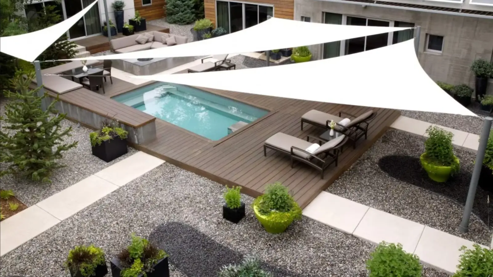 Outdoor Shade Sails by Plumridge