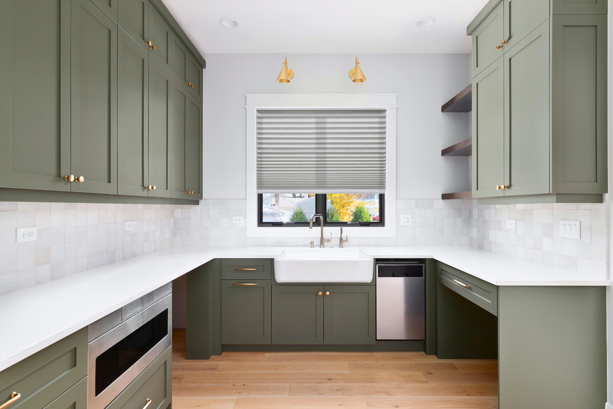 Cloud Gray adhesive cellular shade color preview