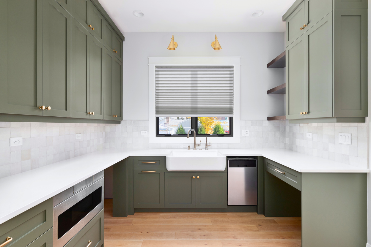 Pale Gray adhesive cellular shade color preview