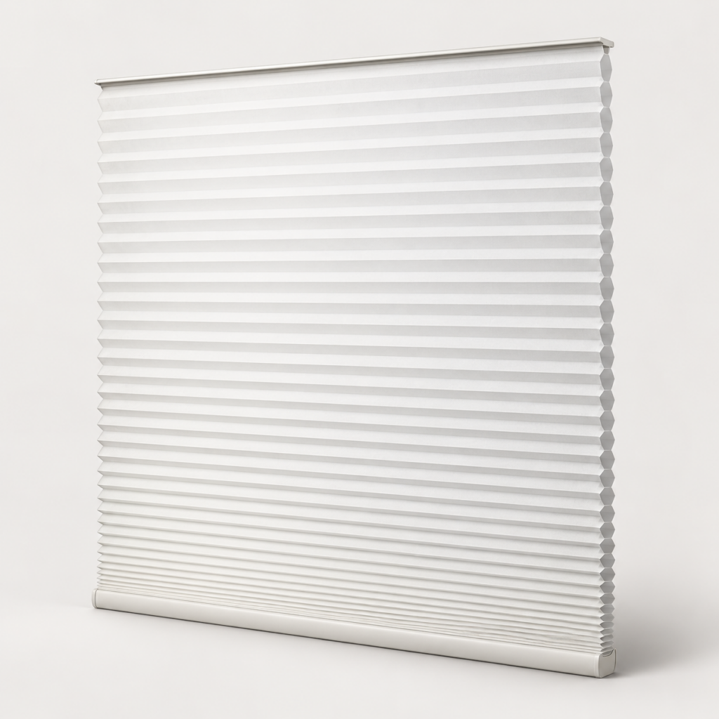 No-Tool Cordless Adhesive Shade shade with fabric and operating details