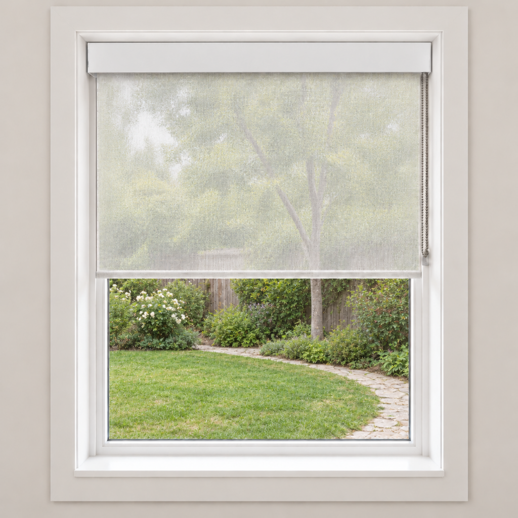 Illustrative 10 percent solar openness with clearest garden view