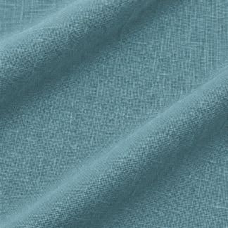 AQUA Palm Beach pure flax linen showing fine matte weave and soft folds