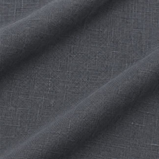GREY Palm Beach pure flax linen showing fine matte weave and soft folds