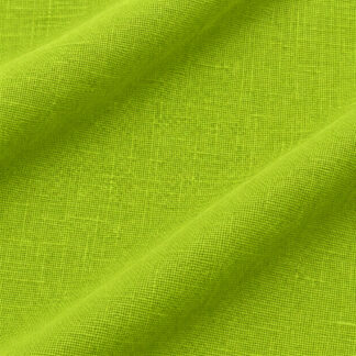 NEON GREEN Palm Beach Linen fabric with soft folds and flax texture