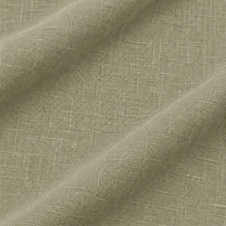 SEAFOAM Palm Beach Linen fabric with soft folds and flax texture
