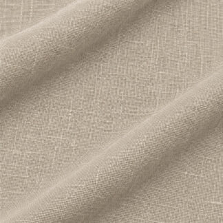 SHELL Palm Beach Linen fabric with soft folds and flax texture