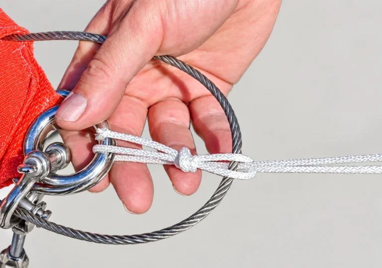 Loop the rope around the D Ring