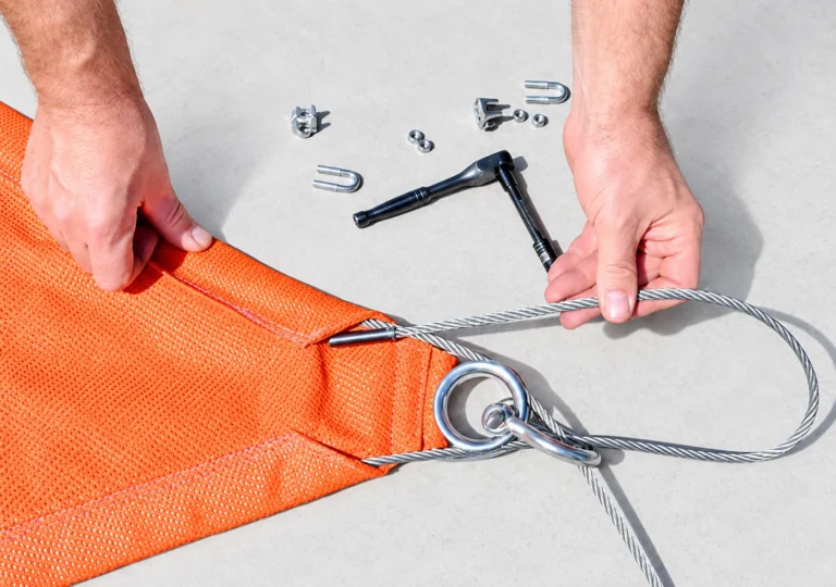 Feed one end of the Cable into the pocket