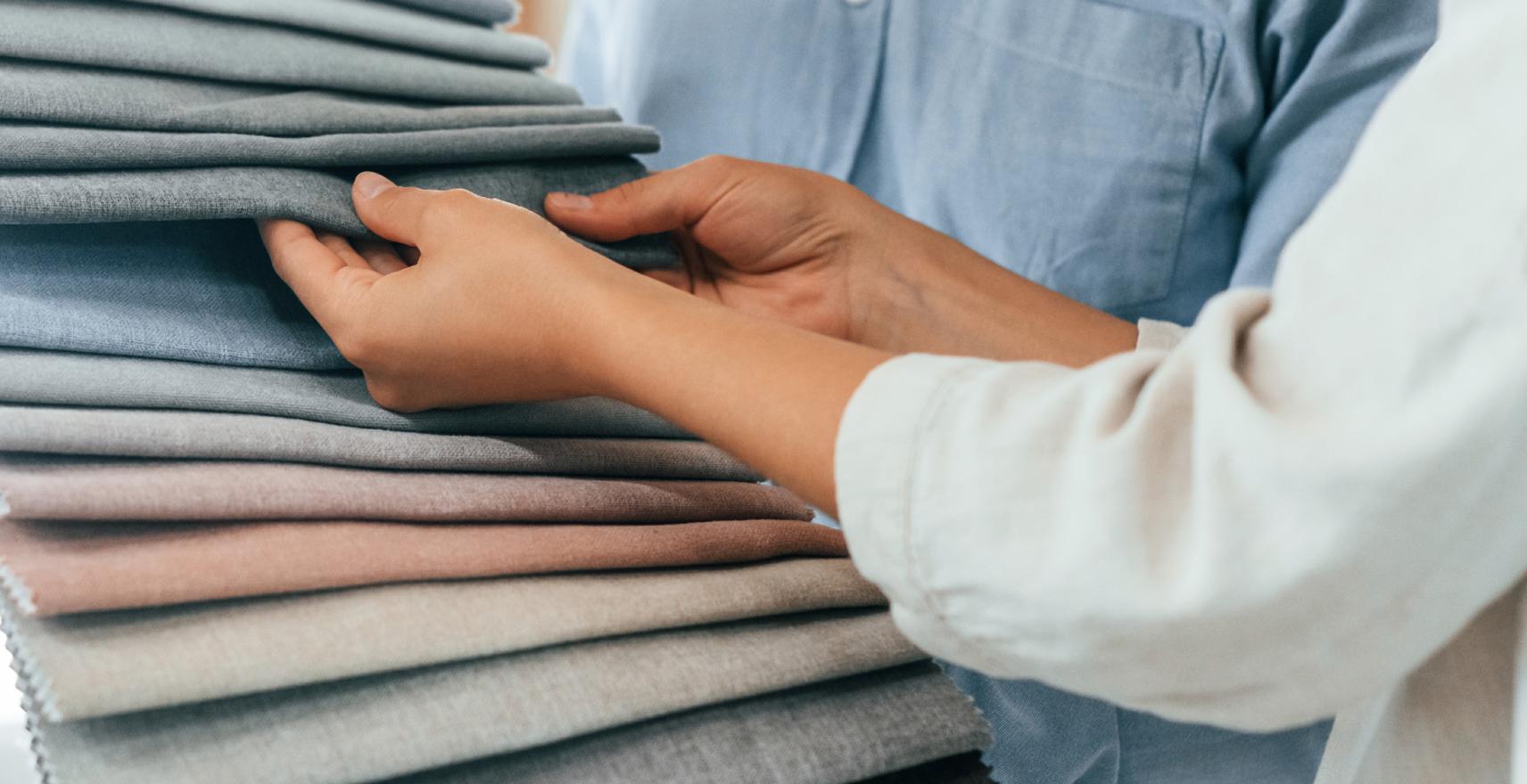 Your fabric, made into a Roman shade